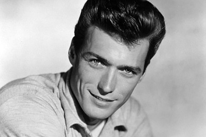 Clint Eastwood in his young years