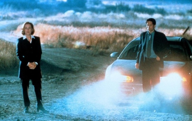 A screenshot from the series “X-Files”