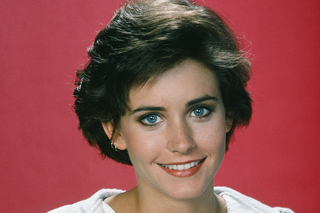 Courteney Cox in her youth