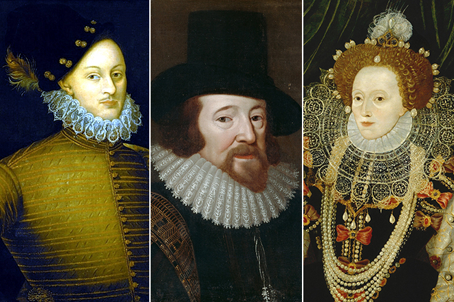 Eduard de Vere, Francis Bacon, and Queen Elizabeth I