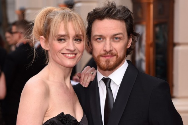 Ann-Marie Duff and James McAvoy