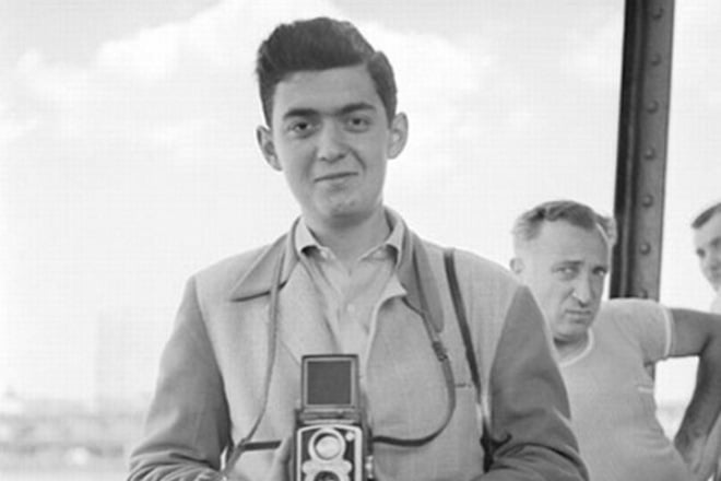 Stanley Kubrick in his young years