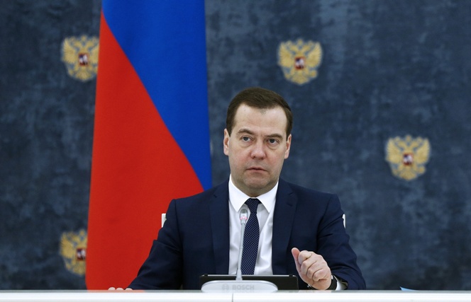 Dmitry Medvedev as the Prime Minister of Russia