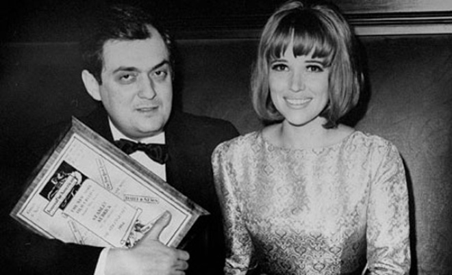 Stanley Kubrick and Christiane Harlan