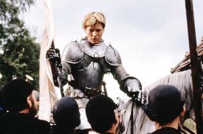 A screenshot from Luc Besson’s movie “The Messenger: The Story of Joan of Arc”