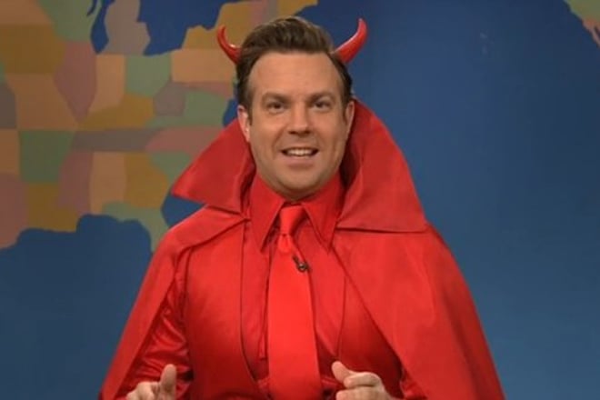 Jason Sudeikis at the TV Show "Saturday Night Live"