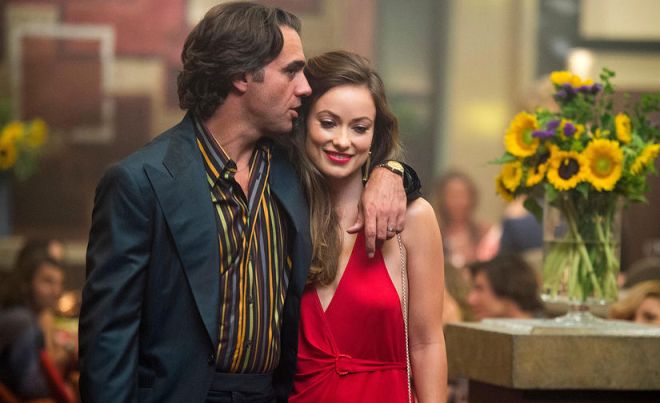 Olivia Wilde and Bobby Cannavale in the series "Vinyl"