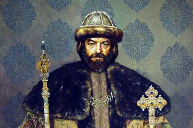 The portrait of Boris Godunov