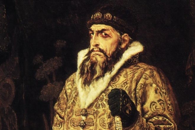 The czar Ivan the Terrible