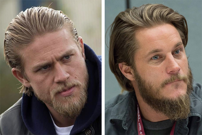 Charlie Hunnam and Travis Fimmel