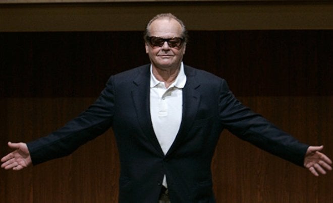The actor Jack Nicholson