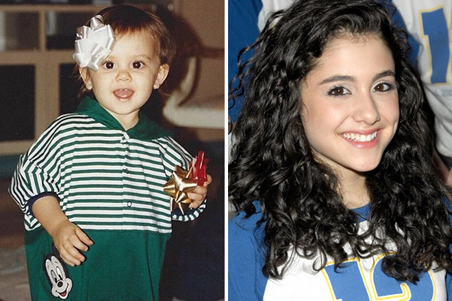 Ariana Grande in her childhood and youth