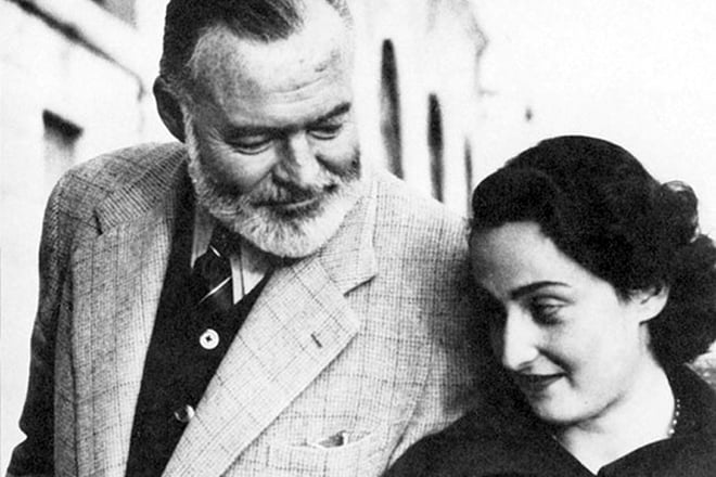 Ernest Hemingway and Adriana Ivancich