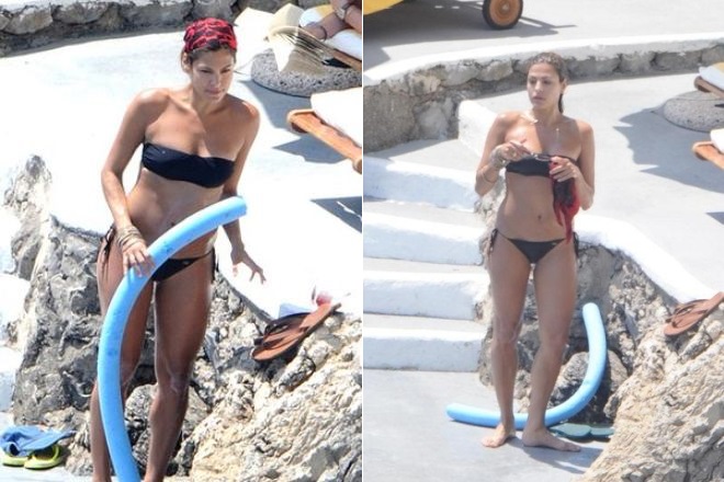 Eva Mendes in a swimsuit