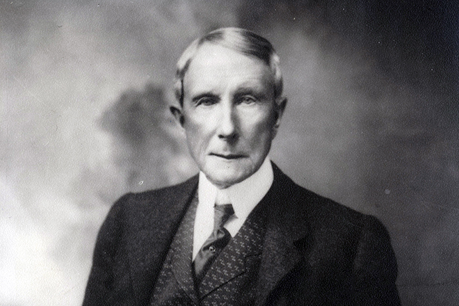 Businessman John Rockefeller