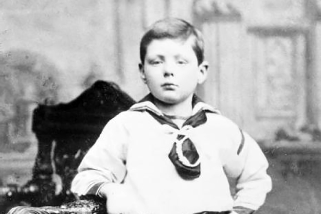 Winston Churchill in childhood