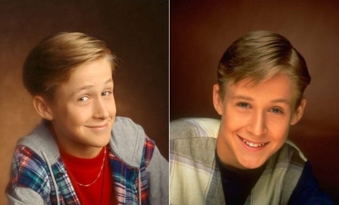 Ryan Gosling in his childhood