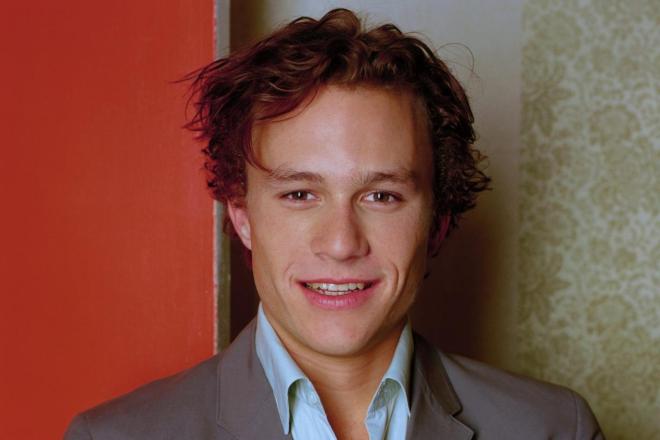 Heath Ledger in his youth