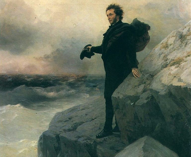 Alexander Pushkin at the Black Sea