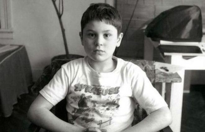 Robert de Niro in his childhood