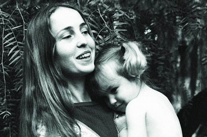 Chrisann Brennan with her daughter