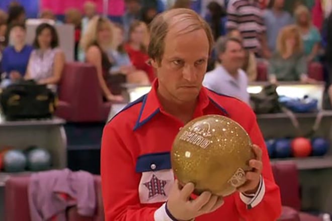 Woody Harrelson in the comedy Kingpin