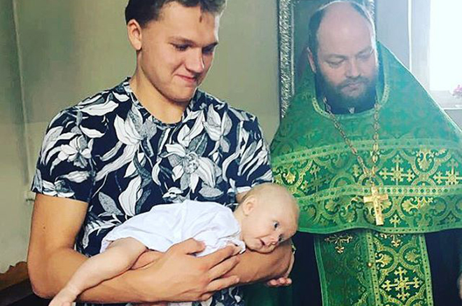 Kirill Kaprizov has become a godfather
