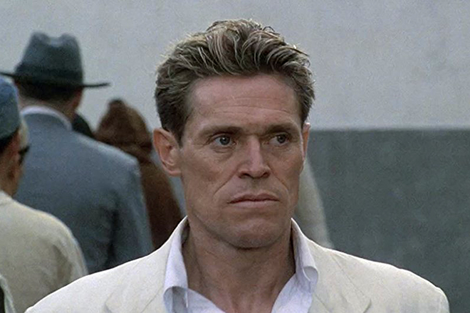 Willem Dafoe in the movie “The English Patient”