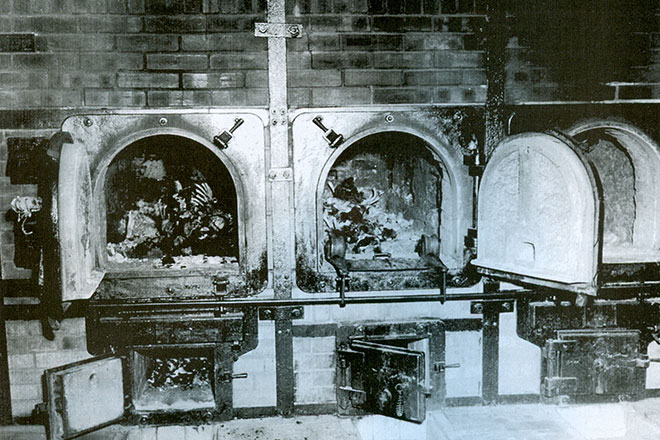 Crematorium in the concentration camp