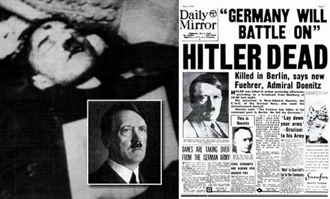 News about Adolf Hitler’s death