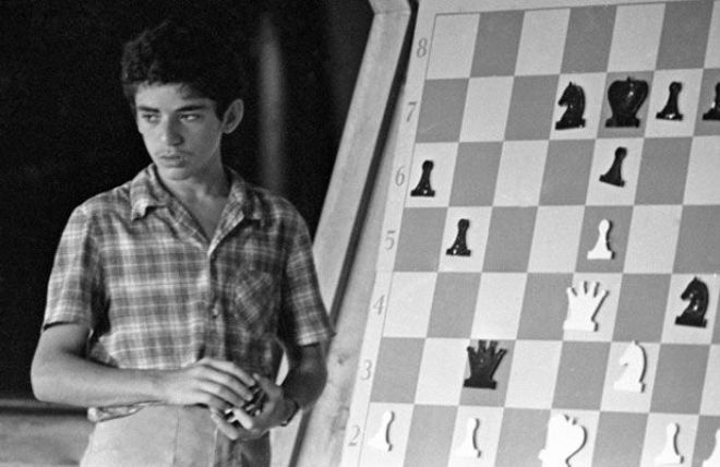 Young Garry Kasparov