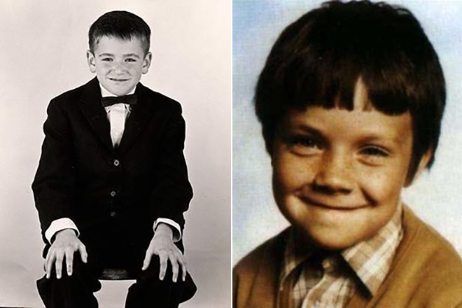 Robin Williams in childhood