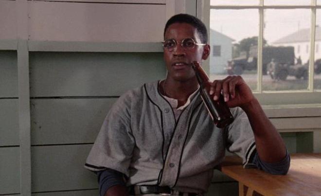 Denzel Washington in the movie "A Soldier’s Story"