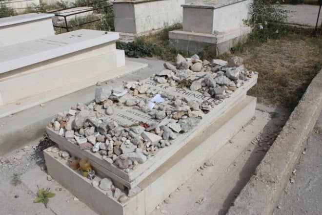 Oscar Schindler's grave