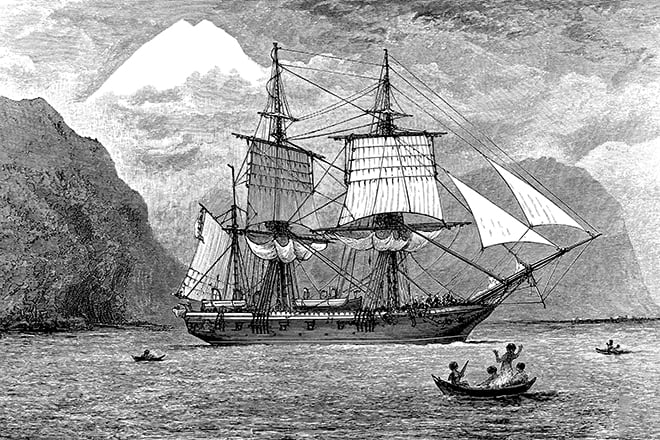 Charles Darwin’s ship was called Beagle