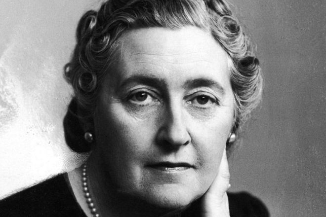 Writer Agatha Christie