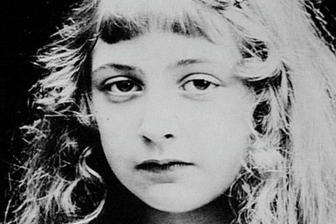 Agatha Christie in her childhood
