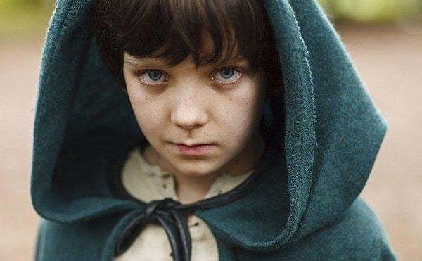 Asa in the role of Mordred in the series "Merlin"