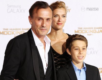 Robert Knepper with his wife Nadine Kary and son Ben