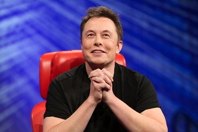 Elon Musk at present