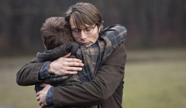 Mads Mikkelsen in the movie “The Hunt”