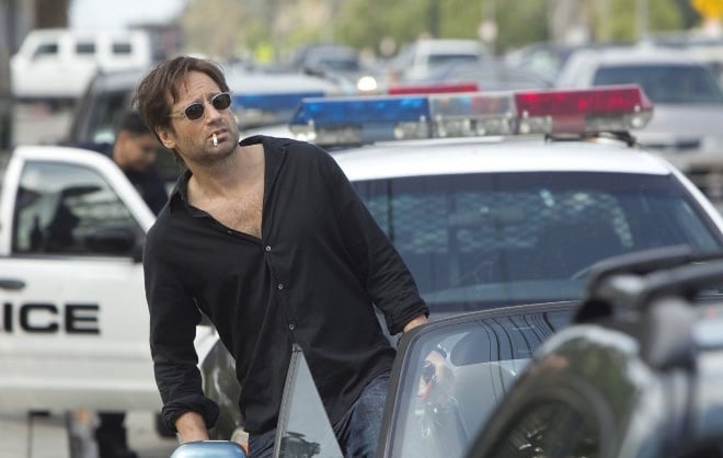 David Duchovny in the series "Californication"