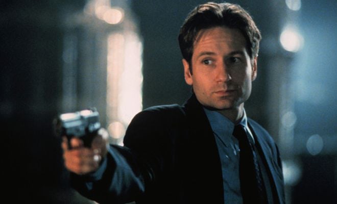 David Duchovny in the series "The X-Files"