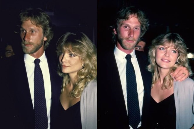 Peter Horton and Michelle Pfeiffer