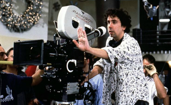 Tim Burton, filming
