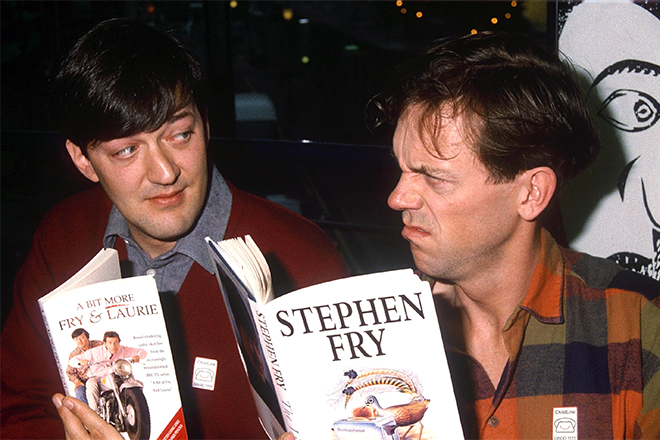 Stephen Fry is the author of several books