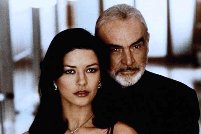 Sean Connery and Catherine Zeta-Jones