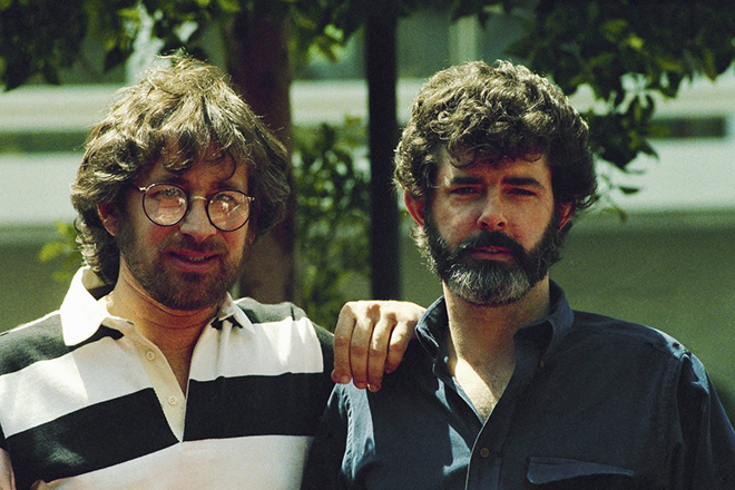George Lucas and Stephen Spielberg