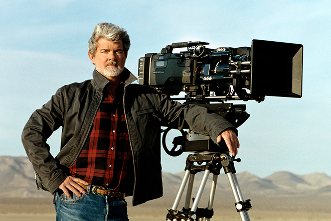 The director George Lucas