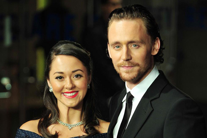 Tom Hiddleston and Susannah Fielding